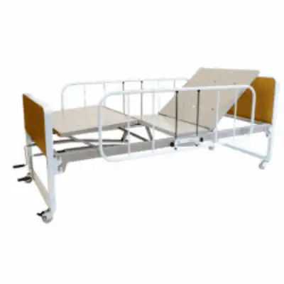 Cama hospitalar com manivelas 2 movimentos